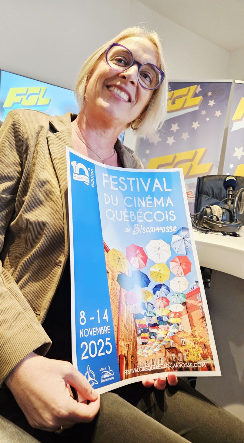 10me dition exceptionnelle du Festival du Cinma Qubcois de Biscarrosse du 8 au 14 novembre. Podcastez ici notre reportage avec Sverine Crampette, Dlgue Gnrale.