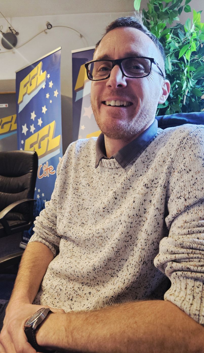 Malgr� l'annulation du Lact�cotrail de Biscarrosse, la passion du Trail et des Ultra-Trails partag�e par le Directeur de course Beno�t Anguenot.