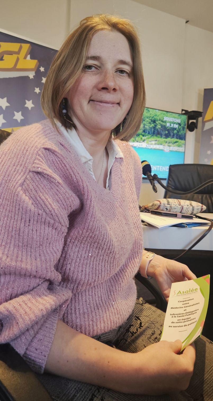 31 infirmiers landais, salari�s d'Asal�e, sont en danger. Notre reportage avec la Biscarrossaise Jeanne Cenac qui n'est plus pay�e depuis f�vrier.