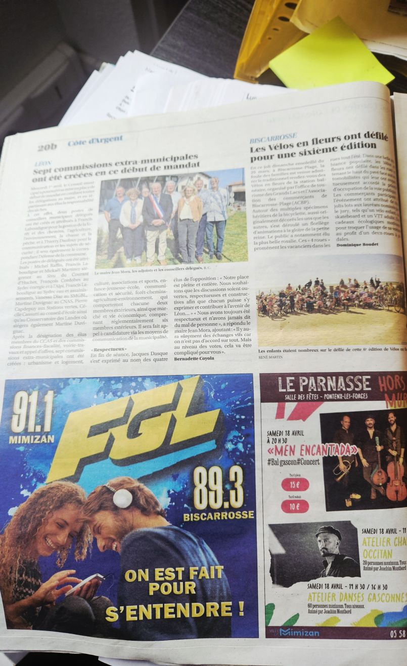 Toute l'actualit� de la R�gion des Grands Lacs, du Marensin, du Grand Dax, du Pays Montois et de la C�te Landaise...