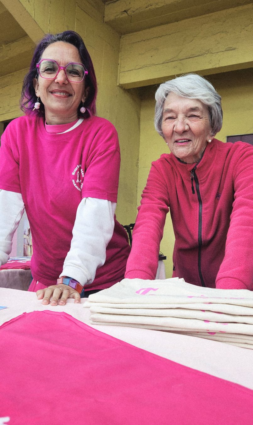 Le 'Rose' �tait de mise ce dimanche 11 octobre � Parentis en Born...