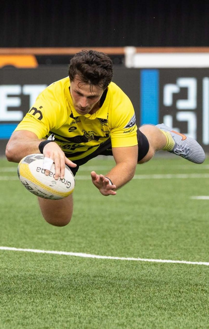 Apr�s un large succ�s face � Vienne en Nationale, les rugbymen du Stade Montois se sont exprim�s au micro d'FGL. Interviews de Rapha�l Robic, Nicolas Garrault et Paul Lera�tre.