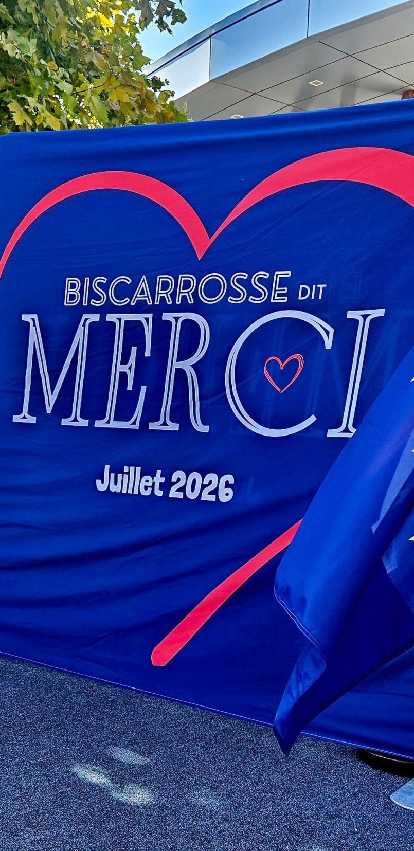 Premiers t�moignages sur la Journ�e du MERCI orchestr�e ce 13 septembre par la Ville de Biscarrosse aux forces vives qui ont �uvr� et combattu le m�ga feu de juillet 2026.